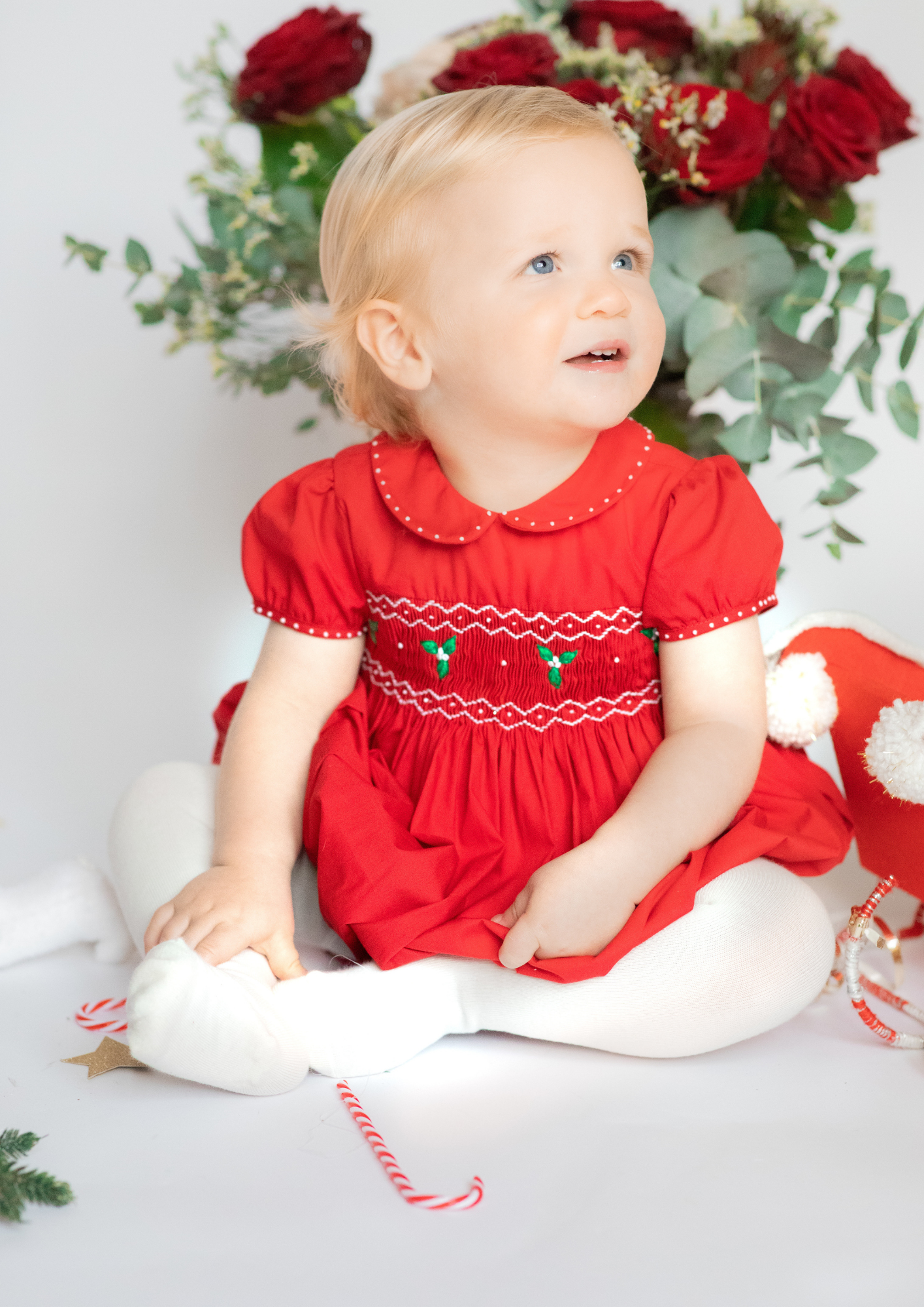 Pauline Barbotteuse rouge de Noel
