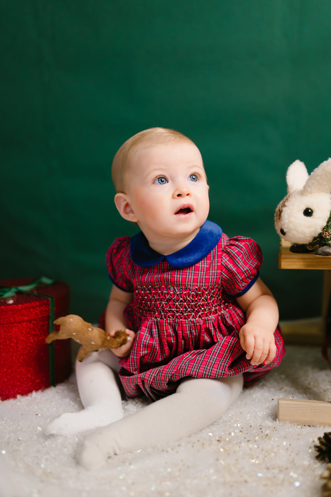 Angelica Red Tartan Bubble