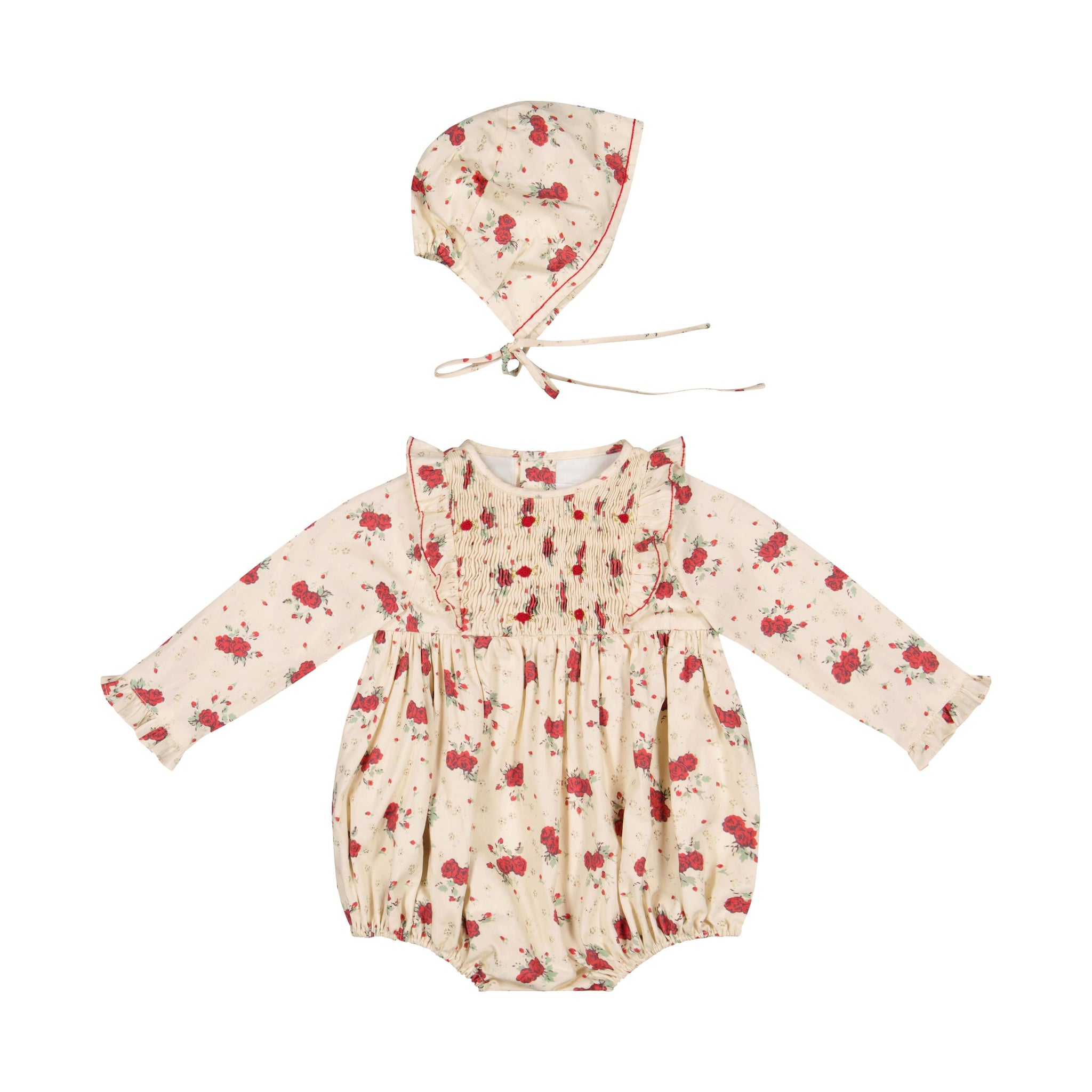 Front of Anastasia Christmas Baby Set