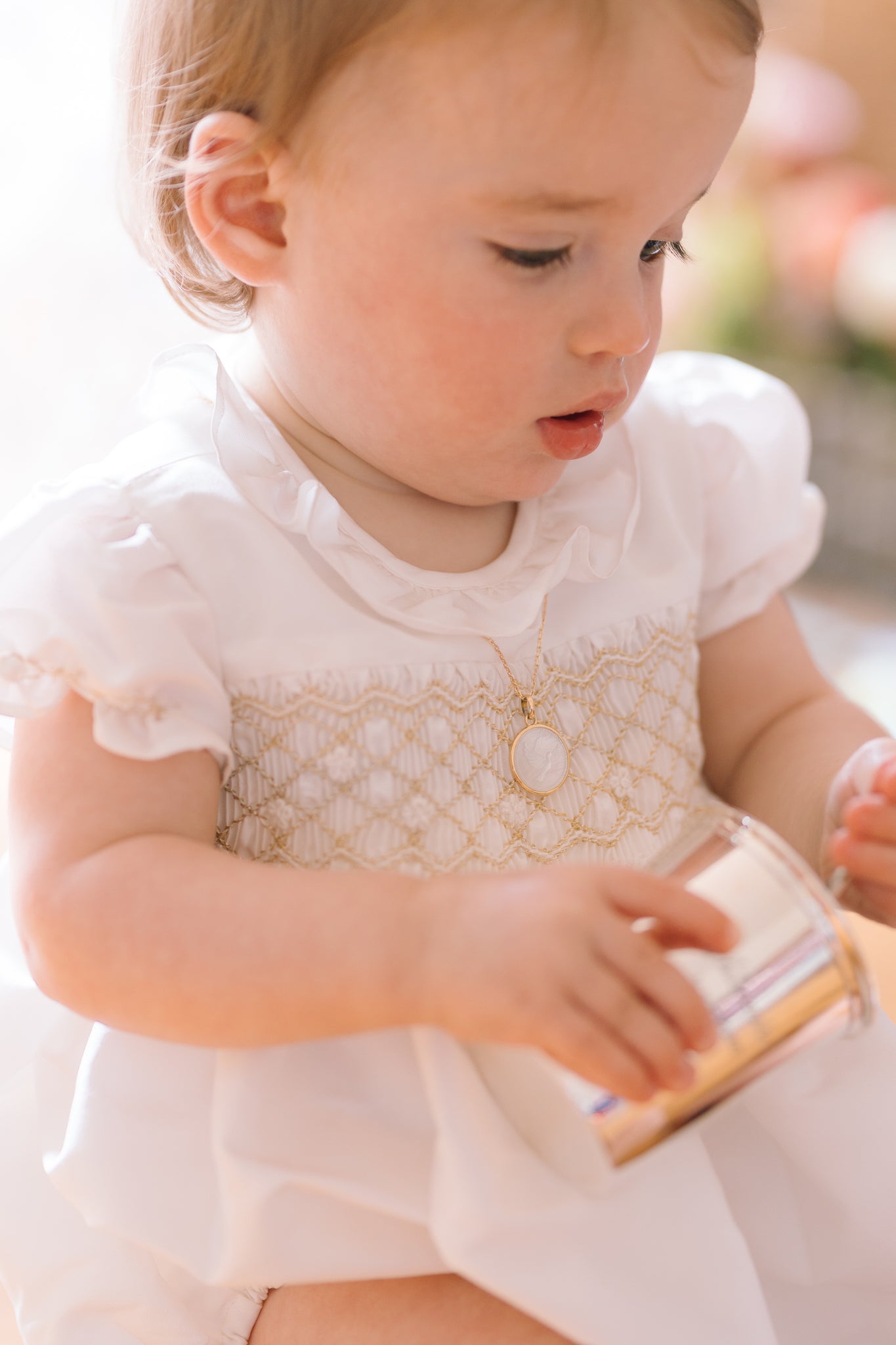 COLOMBE BUBBLE GOLD TAFFETA