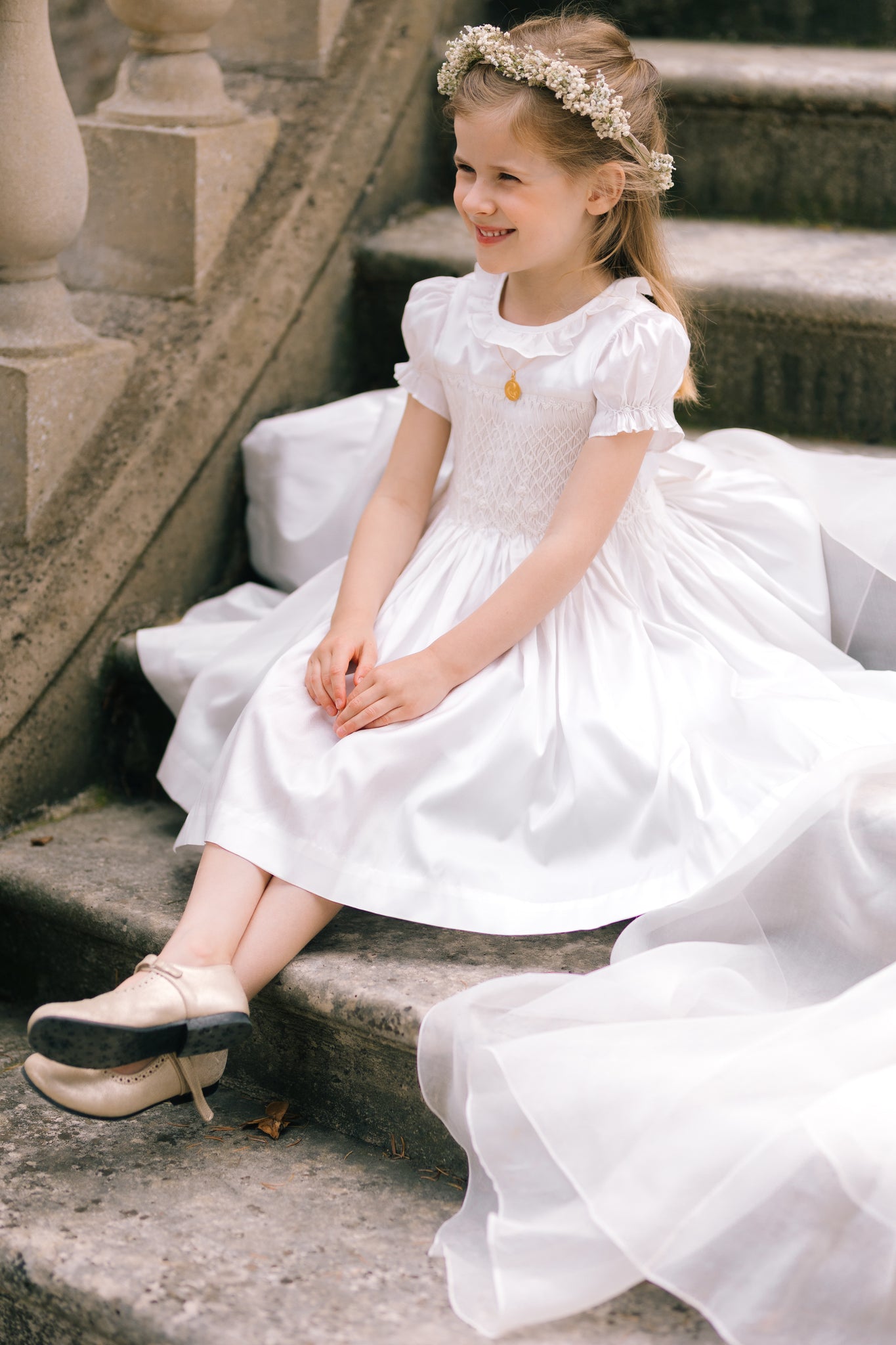 COLOMBE WHITE (SILK)