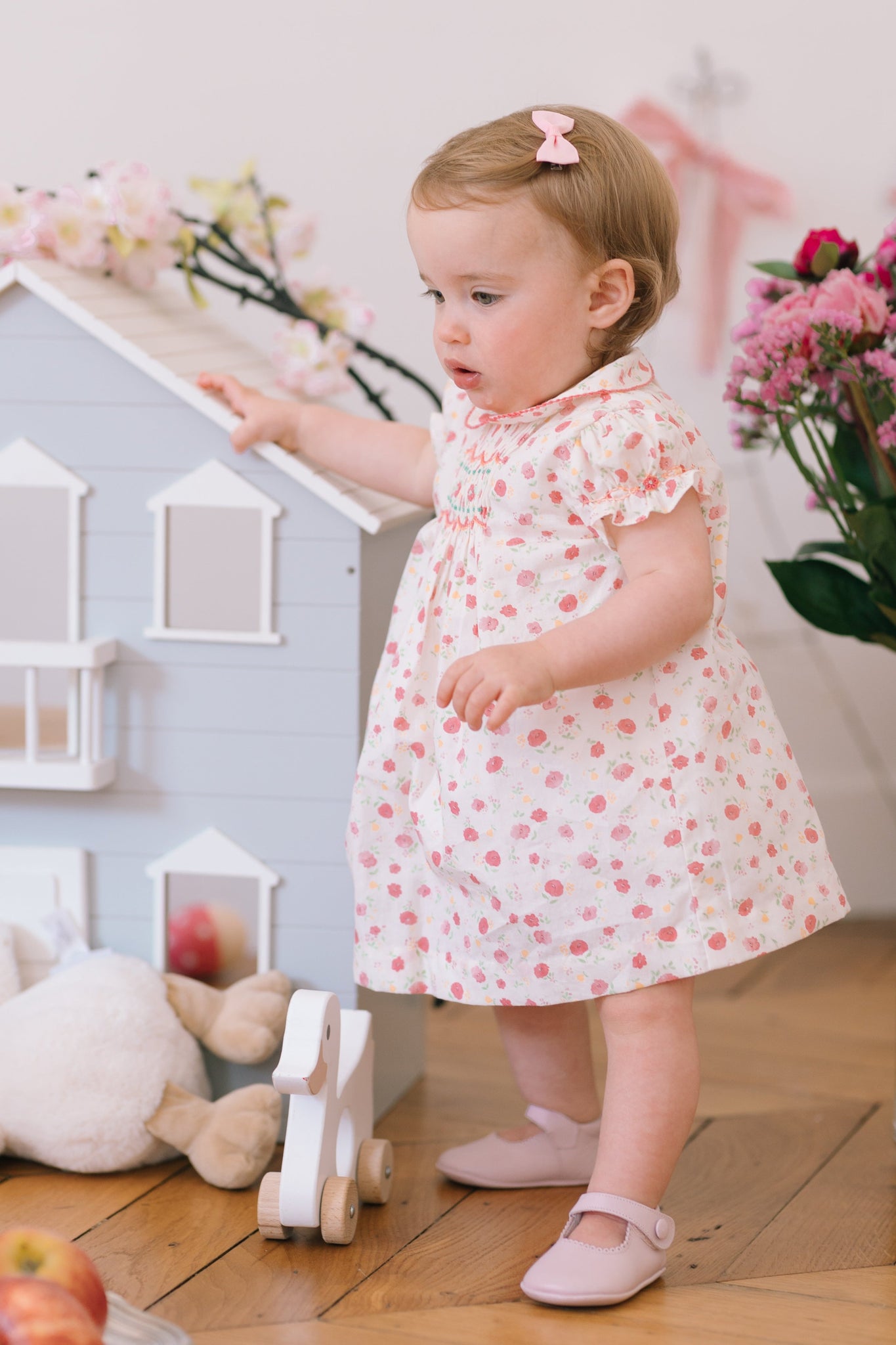 Poppy Rose Ensemble Bebe Manches Courtes