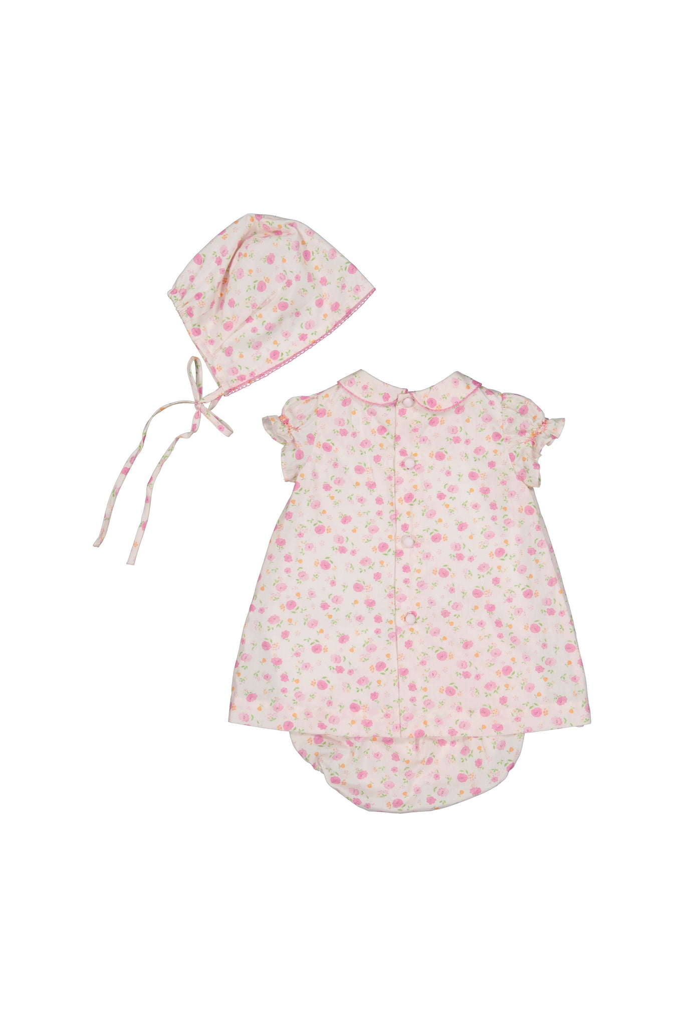 Poppy Rose Ensemble Bebe Manches Courtes