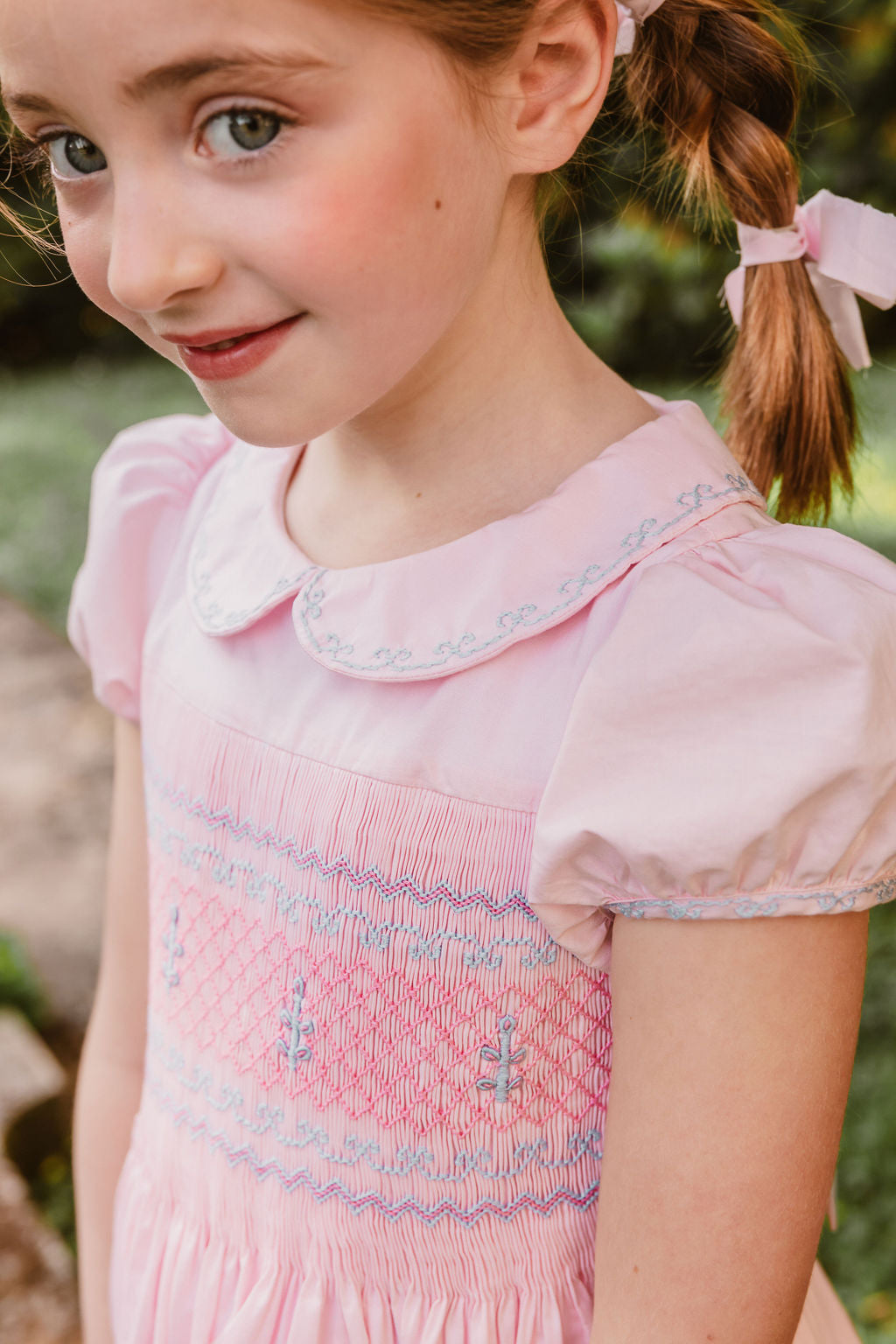 princess charlotte smocked dress Princess Charlotte looked just adorable in her smocked dress at Wimbledon  and you can sew it for your Princess! On Monday morning I saw a post from  Cobbie over at @thesmockingbird saying