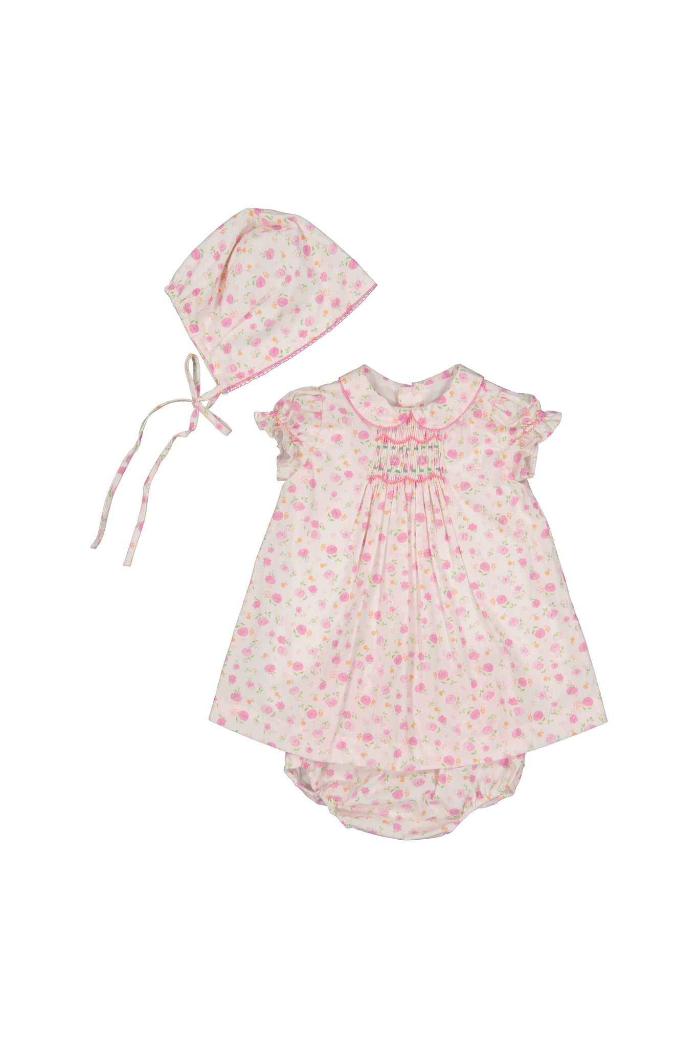 Poppy Rose Ensemble Bebe Manches Courtes